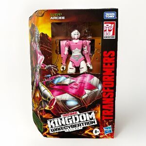 Transformers Arcee Figure Kingdom War For Cybertron WFC COMPLETE